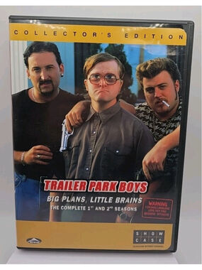 Trailer Park Boys Seasons 1 & 2 DVD, 3 Discs Collector’s Edition With Booklet